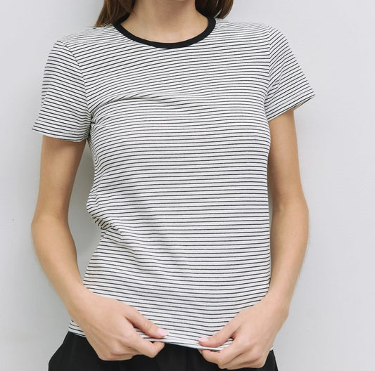Why Every Closet Needs The Minimalist Stripe Tee