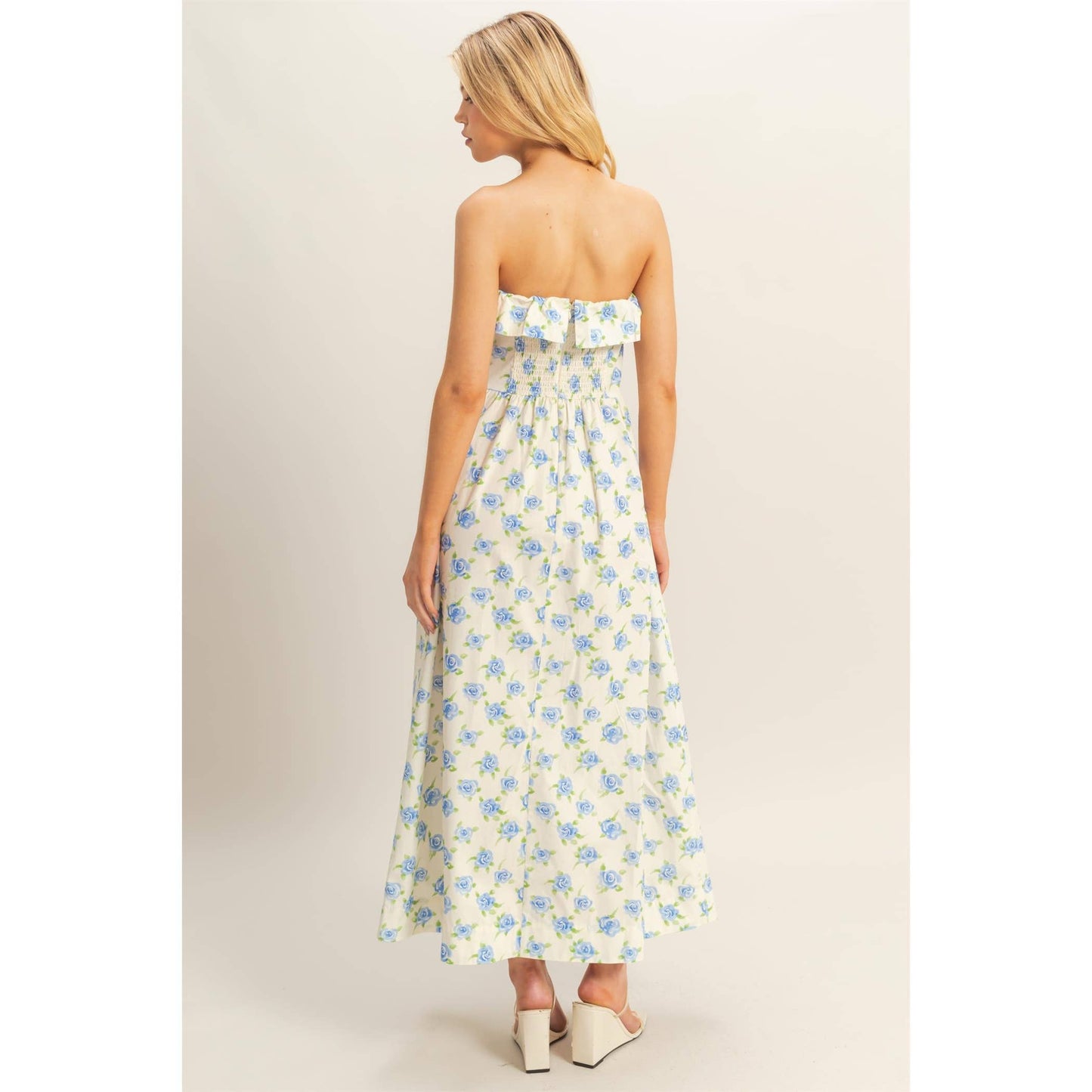 Positano Floral Maxi Dress