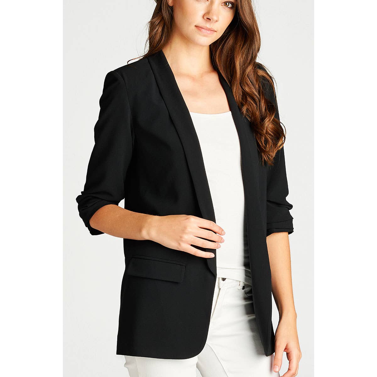 Boyfriend Blazer: Black