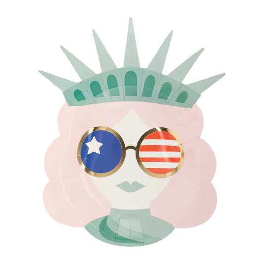 Lady Liberty Plates