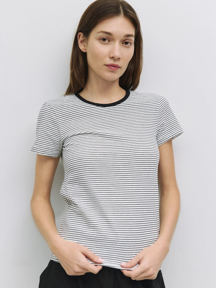 The Minimalist Striped Tee