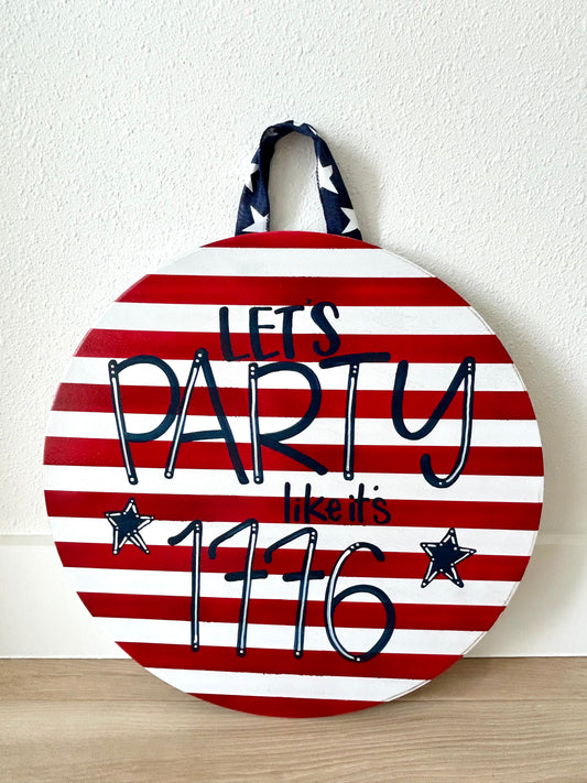 1776 Door Hanger