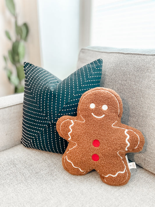 Gingerbread Man Pillow