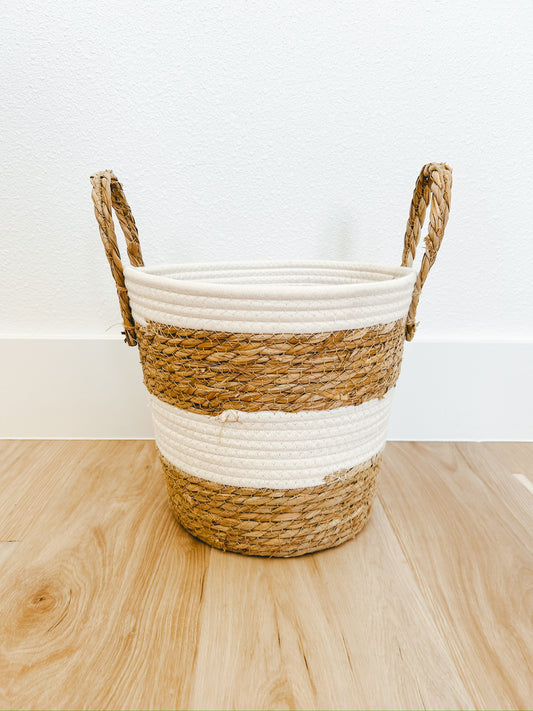 Striped Basket - Small