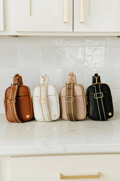 Cream Sling Crossbody