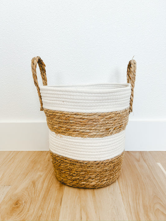 Striped Basket - Large