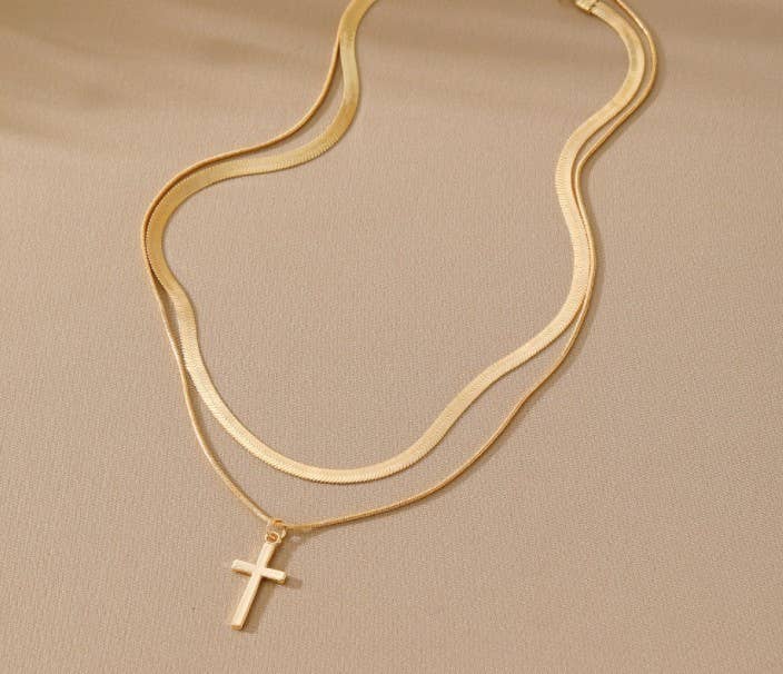 Cross Layering Necklace