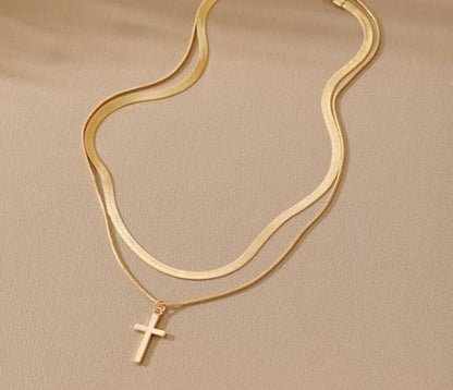 Cross Layering Necklace