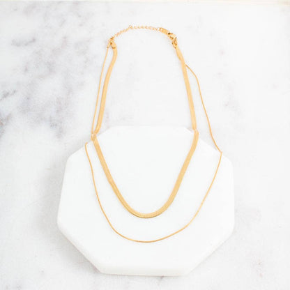 Brooklyn Layered Chain Necklace