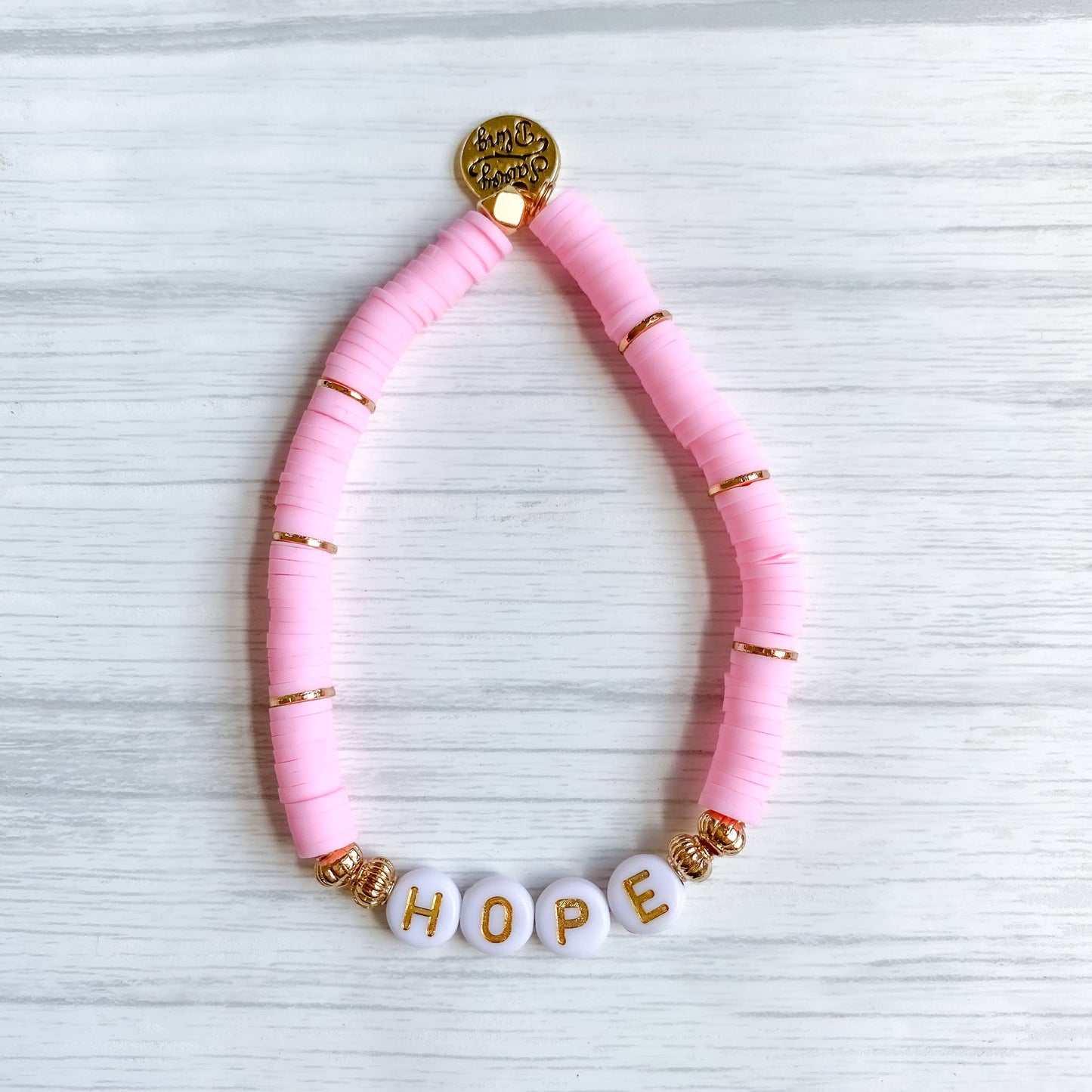 Hope Bracelet-Light Pink