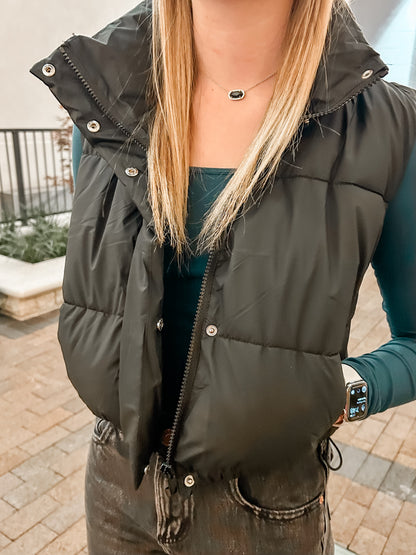 Puffer Vest with Pockets