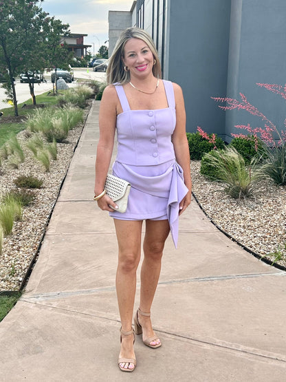Lavender Luxe Skort Set
