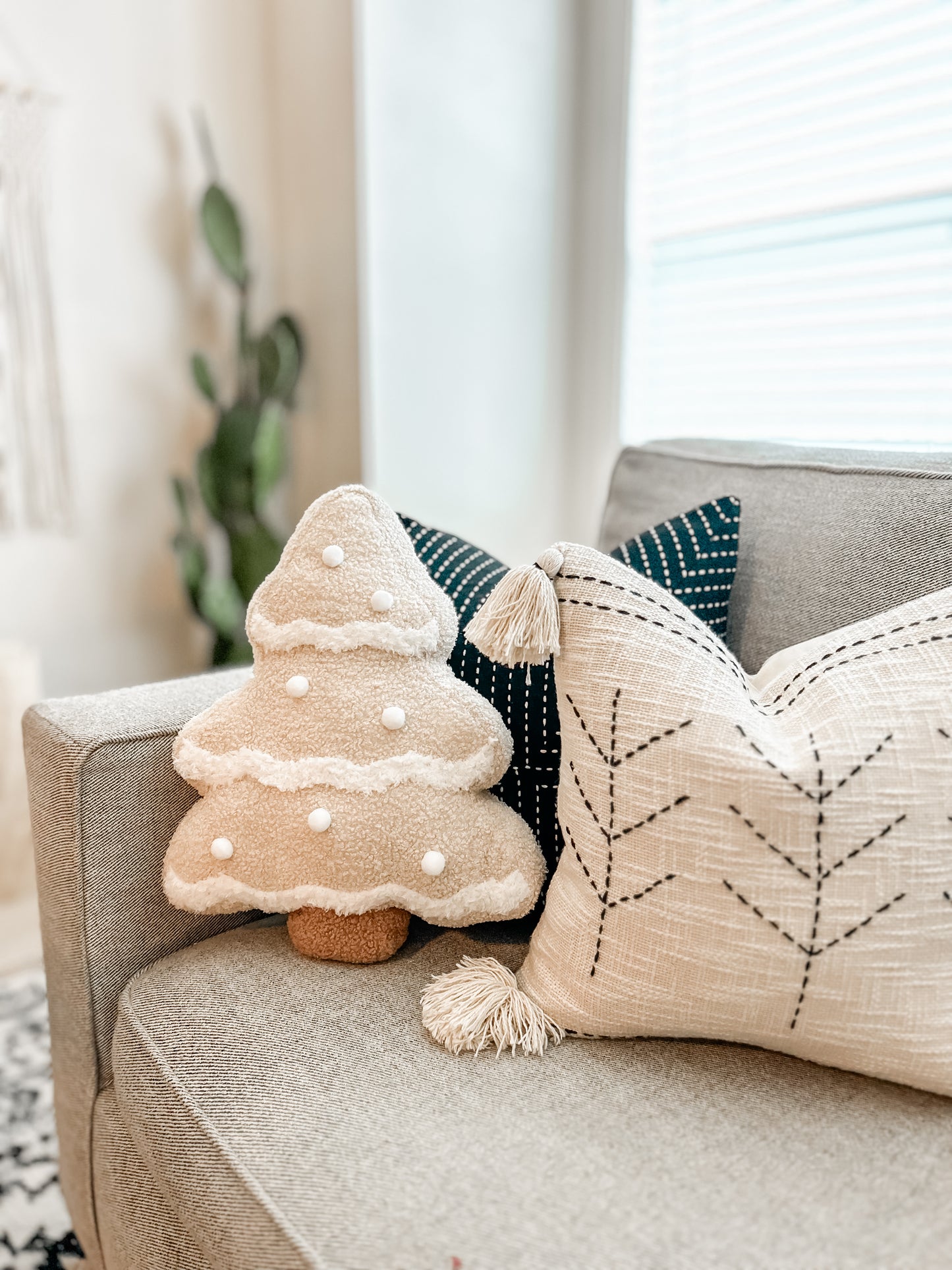 Festive Tree Pillow