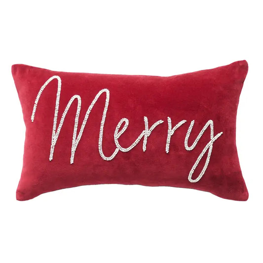 Merry Holiday Pillow