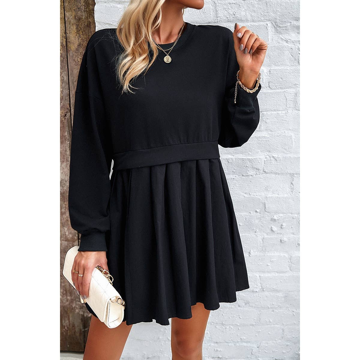 Comfy & Chic Black Dress