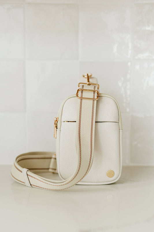 Cream Sling Crossbody