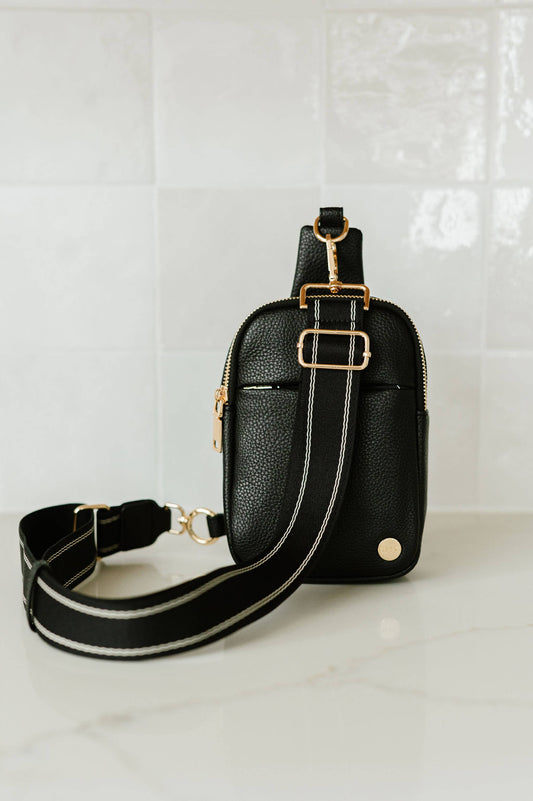 Black Sling Crossbody