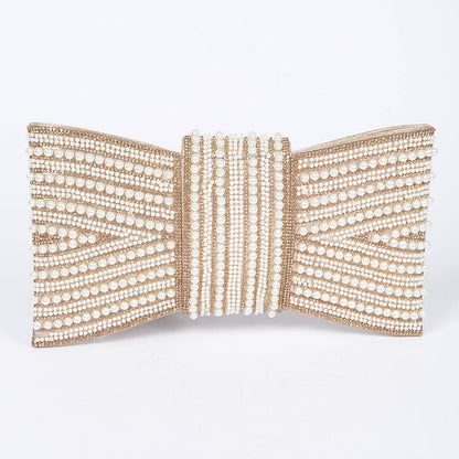 Glam Party Clutch- Gold