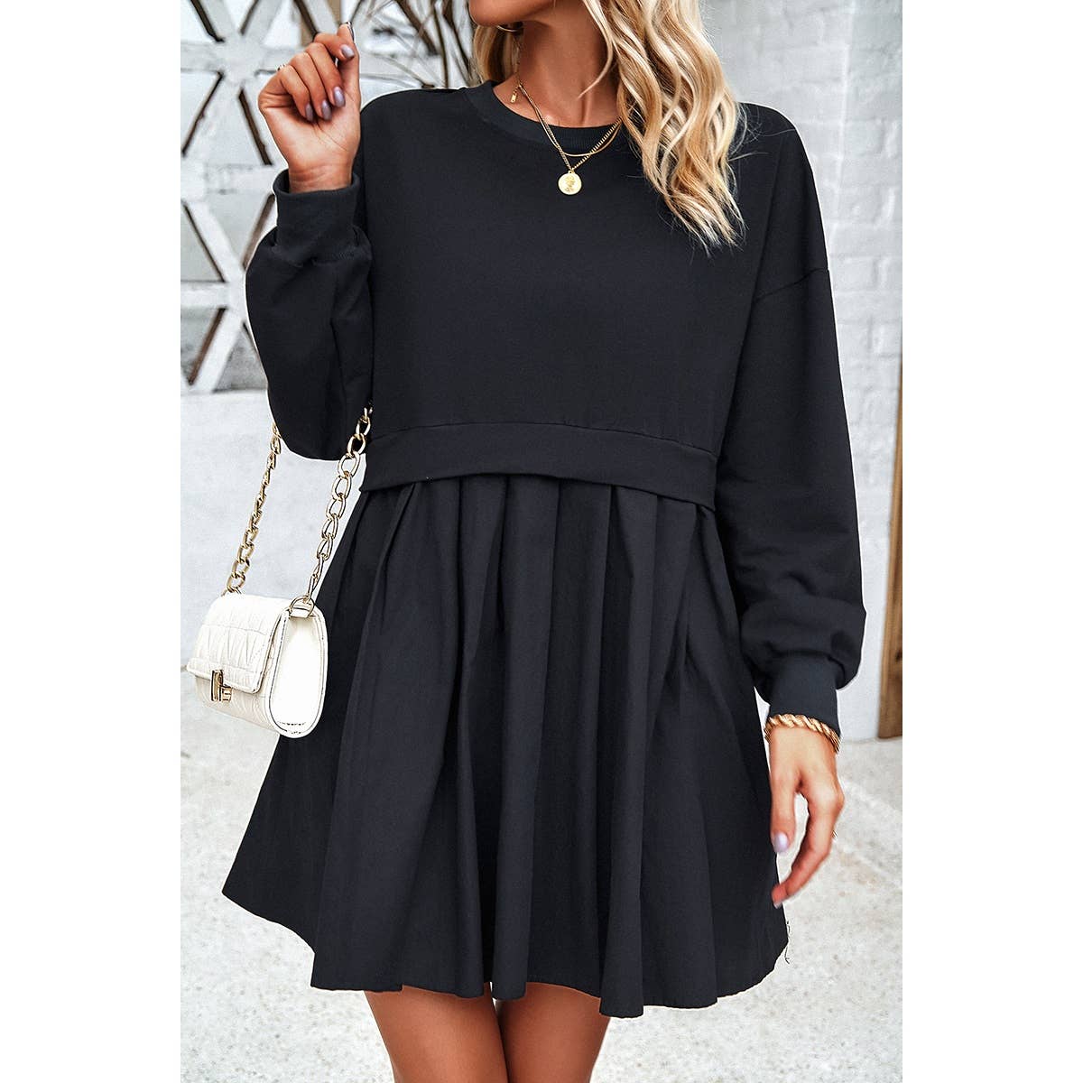 Comfy & Chic Black Dress