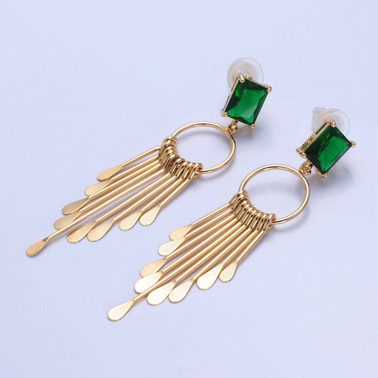 Emerald Jewel Dangle